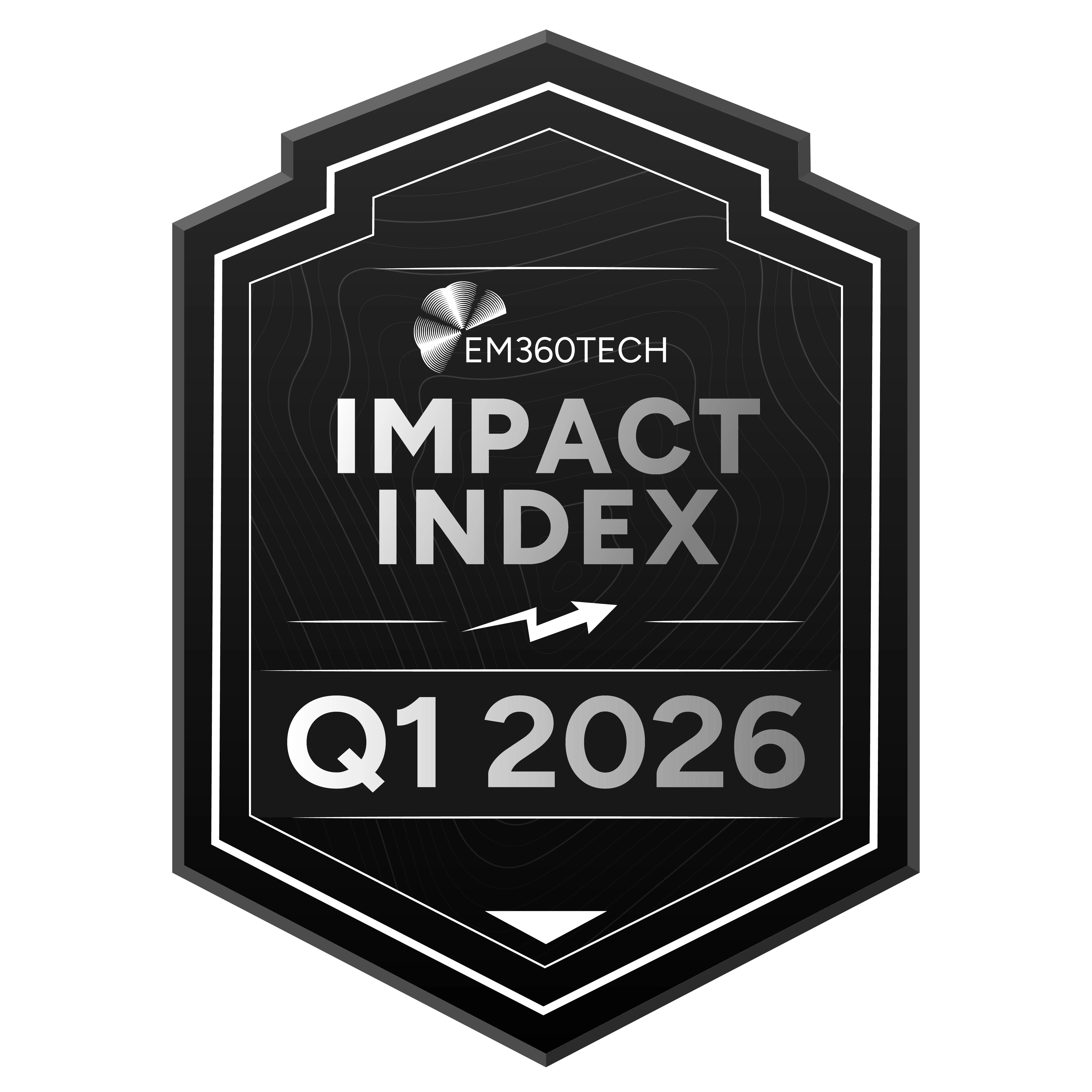 EM360Tech Impact Index Q1 2026 badge