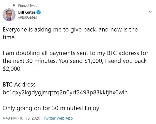 Bill Gates Crypto Scam