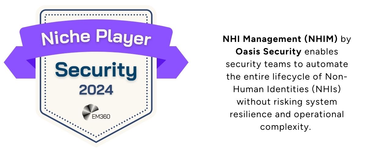 nhi management (nhim) oasis security badge