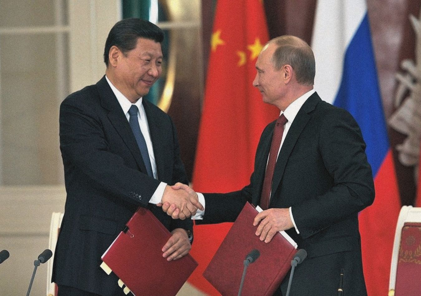 Just after the Summit with US President Donald Trump, China’s President Xi Jinping hosted Russia’s President Vladimir Putin. XI and Putin were escorted to a signing ceremony for copious documents covering technology, trade, scientific research and intellectual property