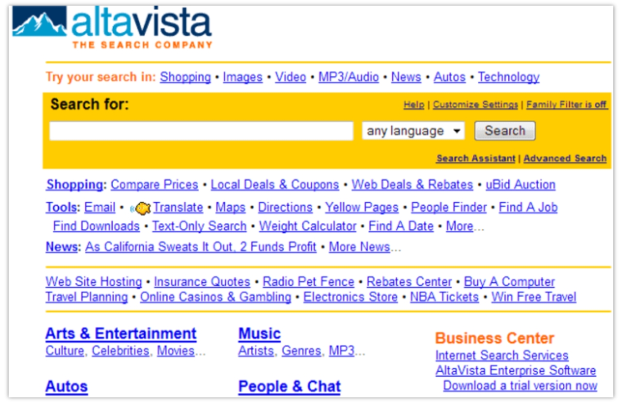 what is altavista