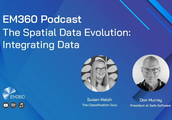 Susan Walsh and Don Murray discuss the spatial data evolution with Safe Software on a podcast