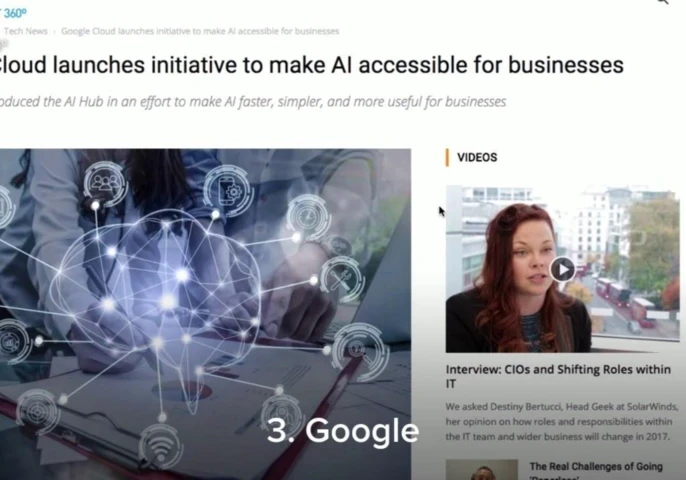 2018 Top 10 Most Influential Technology Companies