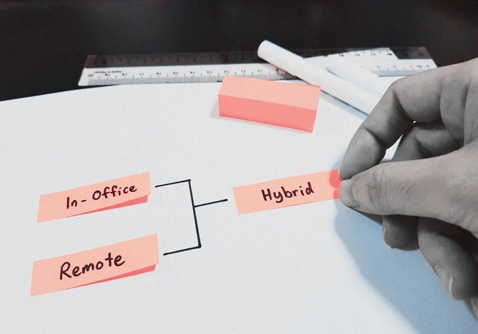 hybrid working fact fiction