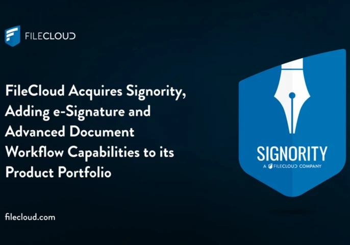 filecloud acquires signority