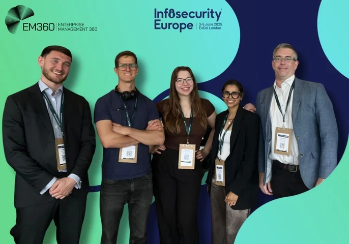 infosecurity europe em360tech coverage katie baker shubhanghi dua rory barry ben king david argent