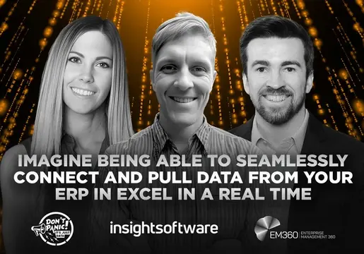 podcast with insightsoftware on how to get real-time reporting in excel