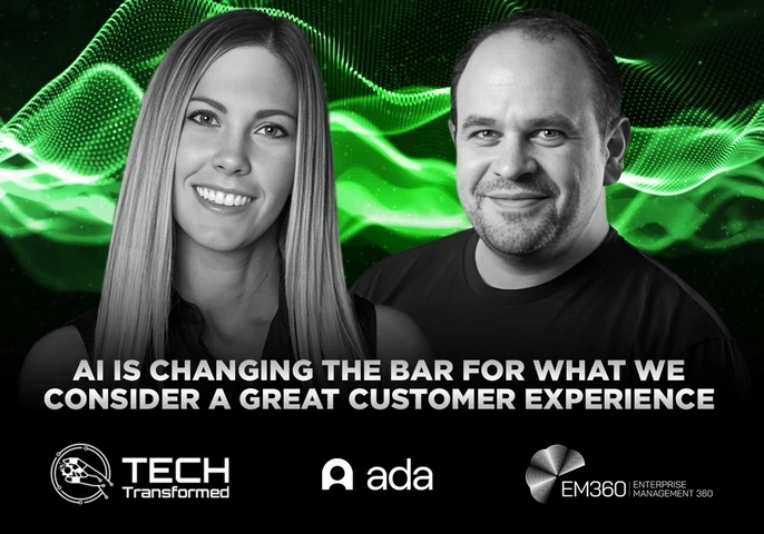 In a recent episode of the Tech Transformed podcast, Mike Gozzo, Chief Product and Technology Officer at Ada, sat down with host Christina Stathopoulos, Founder of Dare to Data. They talked about how generative AI is changing business-to-customer interactions.