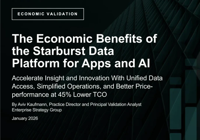 The Economic Benefits of the Starburst Data Platform 