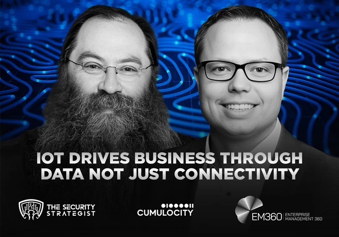 Enterprise IoT devices securely integrated with operational technology in a modern industrial environment