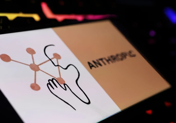 Anthropic logo on a dark background representing the Mythos AI security breach investigation