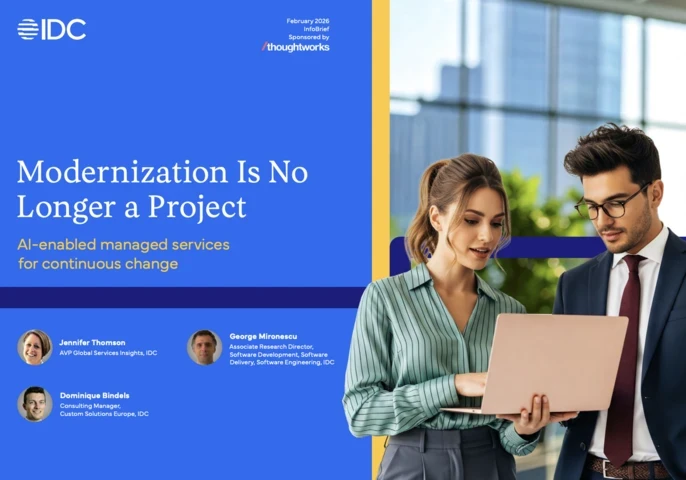 idc thoughtworks modernization