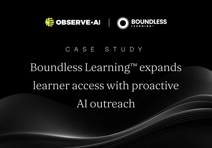 observe ai boundless learning case study