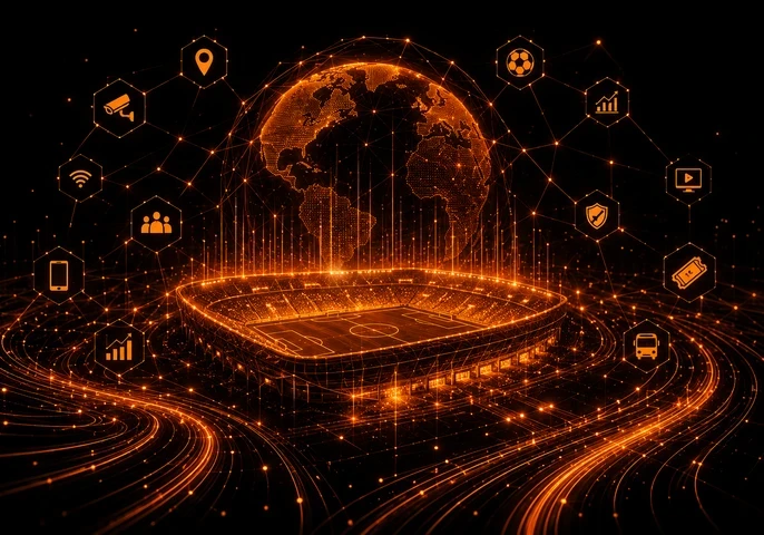 Bannerimage for article about how football's data driven decision making helps AI leaders