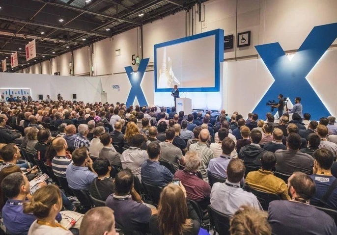 Audience at the IP EXPO Europe 2018 conference