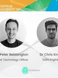 Dr Peter Bebbington and Dr Chris Knight