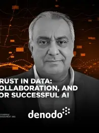 denodo podcast featuring errol rodericks from denodo and shawn rogers of barc about building trust in data 