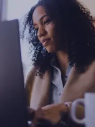 Professional woman on laptop