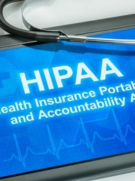 HIPAA Health Insurance Portability and Accountability Act banner