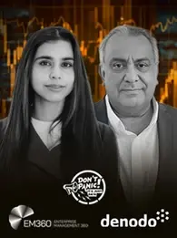 Podcast with Errol Rodericks, product manager at Denodo and Em360Tech's Shubhangi Dua on data managment, data patching and the inifinity loop