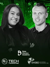 Em360tech's Trisha Pillay hosts Greg Freeman on why data and AI literacy matter