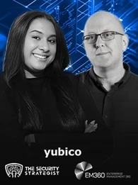 Trisha Pillay, host of the Security Strategist podcast, with Nic Sarginson, Senior Solutions Engineer at Yubico, discussing phishing-resistant authentication and passwordless security.