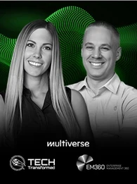 Christina Stathopoulos interviewing Gary Eimerman of Multiverse on the Tech Transformed podcast about AI-ready employees and skills-first training.