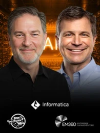 Kevin Petrie, VP of Research at BARC, and Nathan Turajski, Senior Director of Product Marketing at Informatica, discussing AI adoption and data governance insights from the 2026 CDO Insights Report.