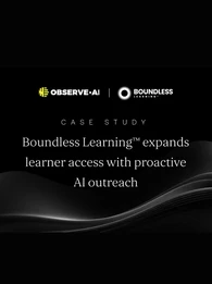 observe ai boundless learning case study