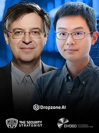 Richard Stiennon and Edward Wu discussing AI-driven security operations and SOC transformation.