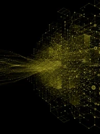 EM360Tech graphic titled "Comprehension Risk And The Limits Of Abstraction". The image shows a complex network of interconnected digital systems, data nodes, and abstract infrastructure elements in olive tones against a black background, illustrating how modern organisations rely on increasingly layered and interconnected technology. Accompanying text states that understanding how critical systems connect is becoming a strategic capability.