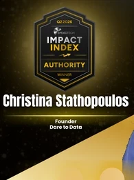 The EM360Tech Authority Award for Q2 2026 goes to Christina Stathopoulos!