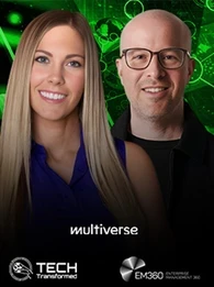 Tech Transformed host Christina Stathopoulos interviews Jay Richman, Chief Product and Technology Officer at Multiverse, about AI adoption and workforce transformation.