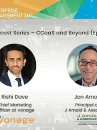 Rishi Dave of Vonage speaks to Jon Arnold in a podcast episode 2
