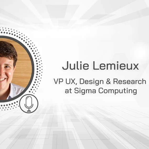 Julie Lemieux podcast banner