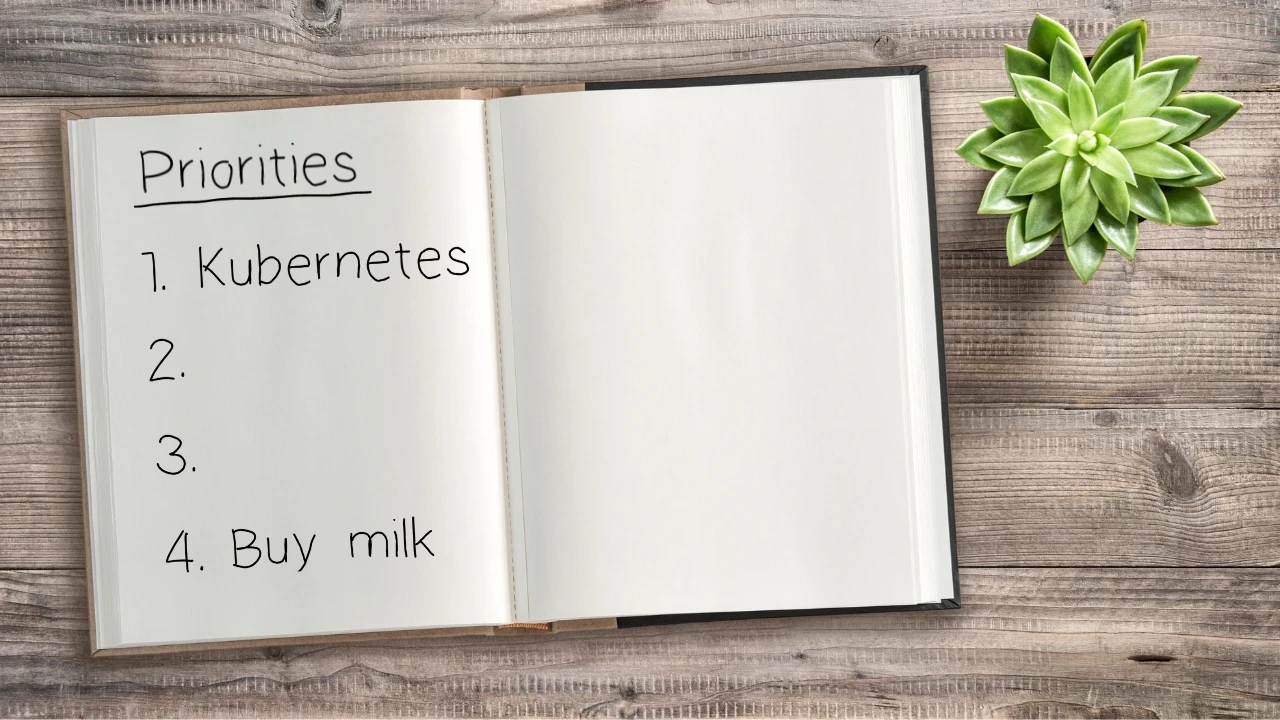 Kubernetes top priority 