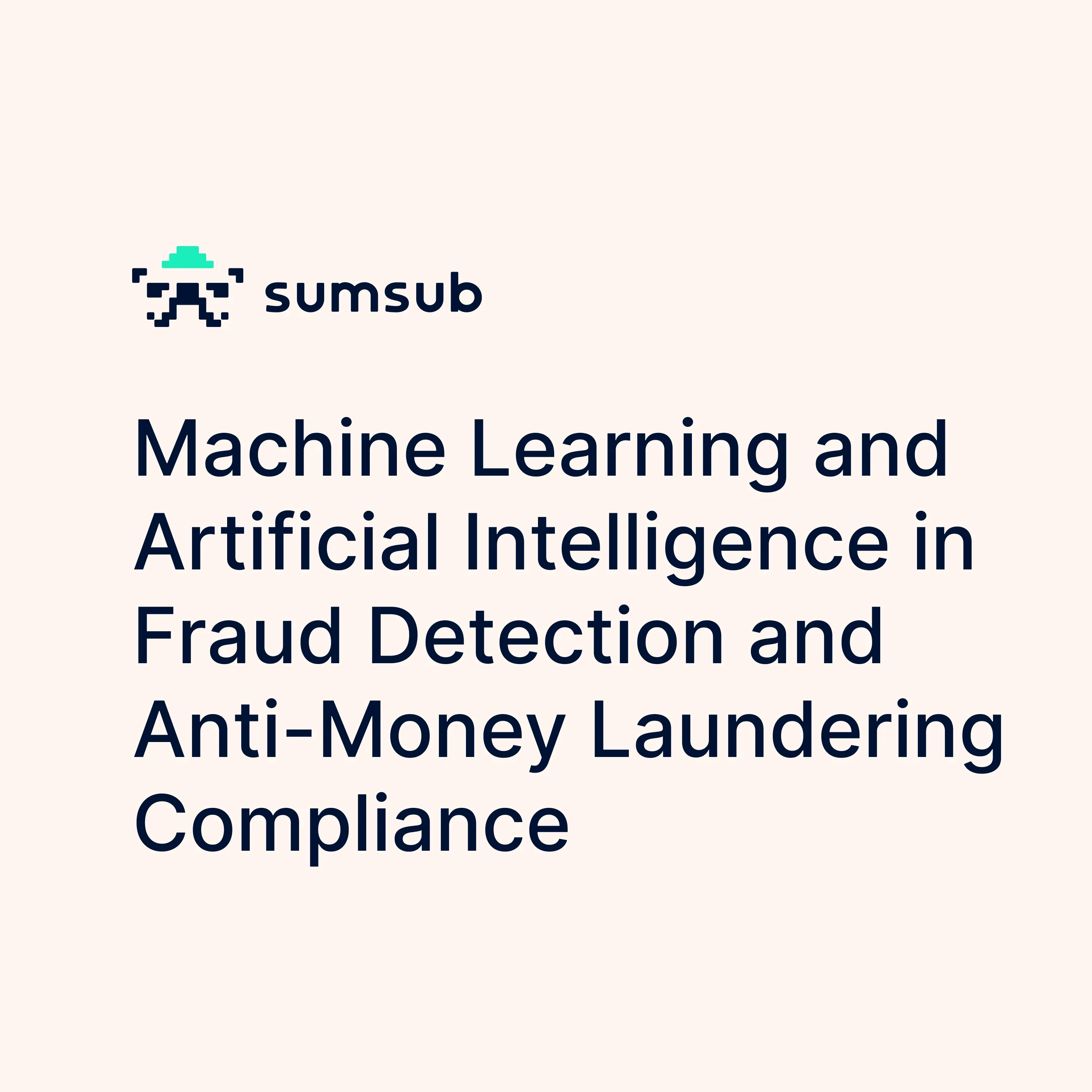 sumsub ml and ai