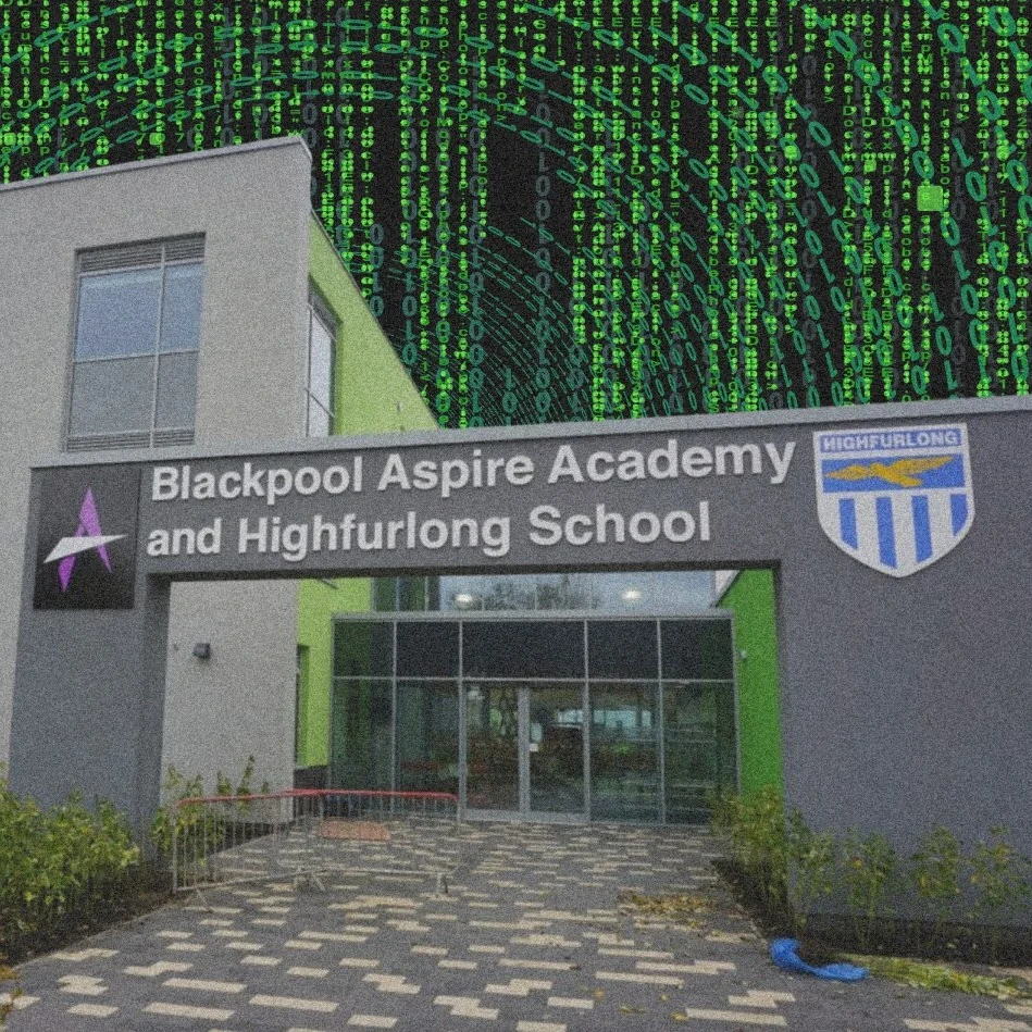 blackpool school cyber-attack