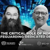 cybersecurity podcast with esper's sudhir reddy and chris steffen, ema on em360tech