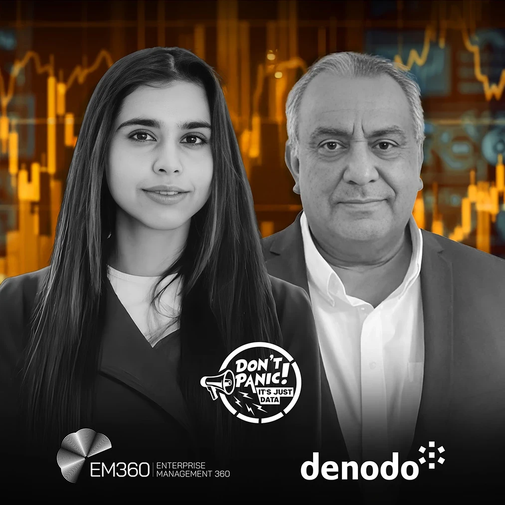 Podcast with Errol Rodericks, product manager at Denodo and Em360Tech's Shubhangi Dua on data managment, data patching and the inifinity loop