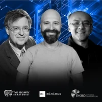 Richard Stiennon of IT-Harvest, John Morello of Minimus, and Murugiah Souppaya of NIST, discussing container security best practices from NIST SP 800-190.
