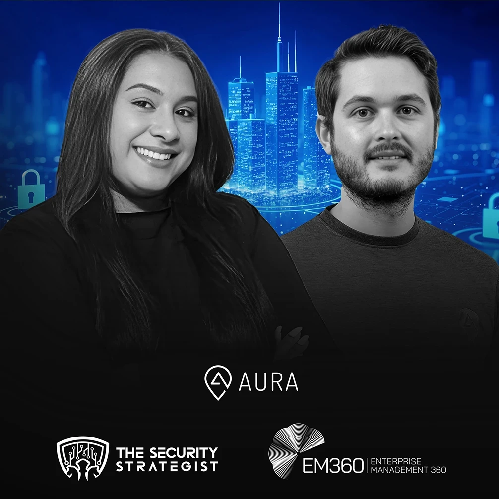 Trisha Pillay chats with Grant McWilliam, CTO at Aura, on Security Strategist, exploring how enterprise leaders can scale technology globally while maintaining trust, reliability, and compliance.