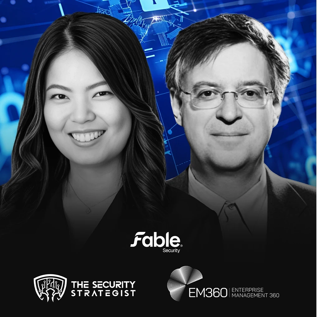 Podcast host Richard Stiennon in conversation with Nicole Jiang-Gibson, discussing behavioural interventions and the human factor in cybersecurity on Security Strategist.