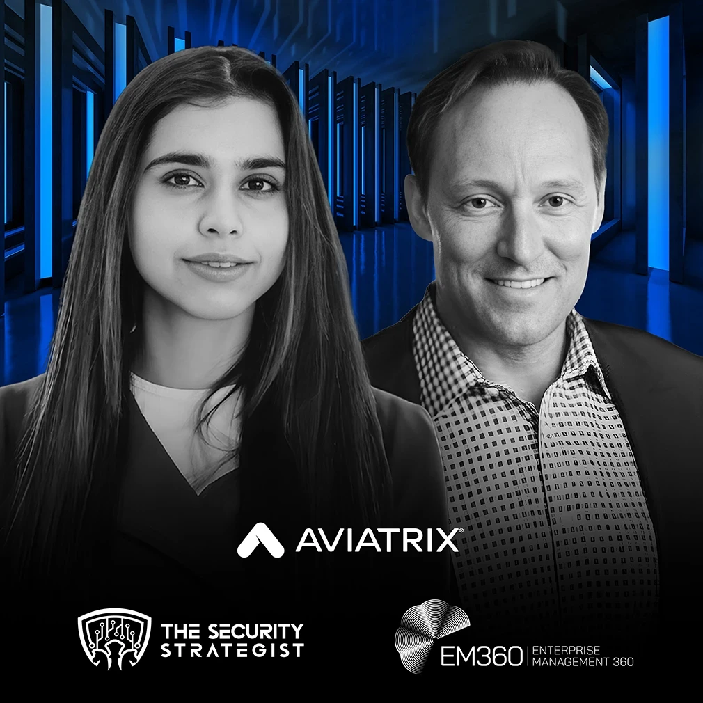In the recent episode of The Security Strategist podcast, Doug Merritt, Chairperson, CEO, and President of Aviatrix, a cloud network security company, sits down with Shubhangi Dua, Podcast Host, Producer and B2B Tech Journalist at EM360Tech. They discuss why gaps in cloud networking visibility are becoming one of the biggest security risks for businesses today.