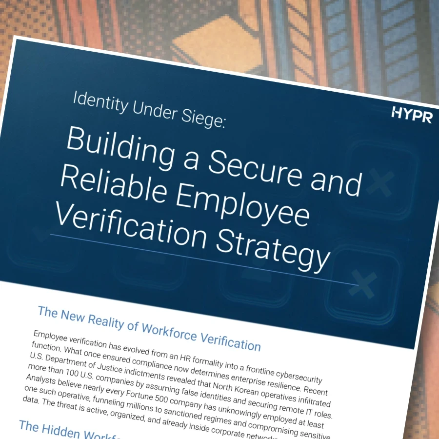 employee verification strategy