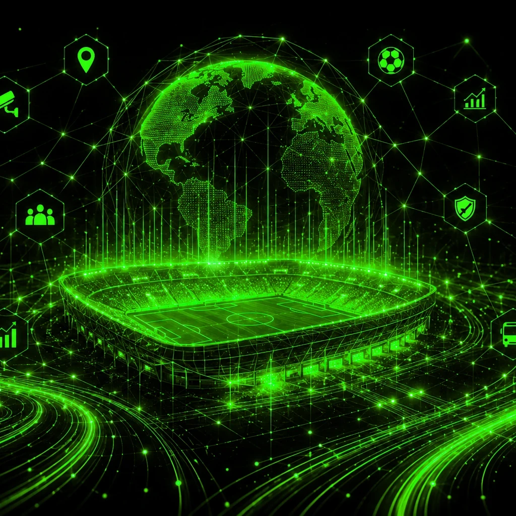 Banner image for article discussing FIFA's AI referees