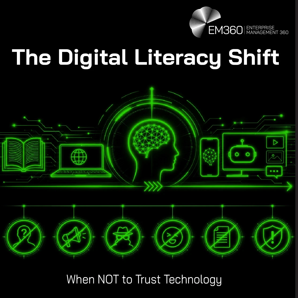 A neon green image showcases