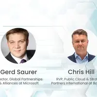 Gerd Saurer and Chris Hill podcast banner