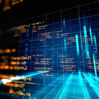 screen showing various data sets in the blockchain