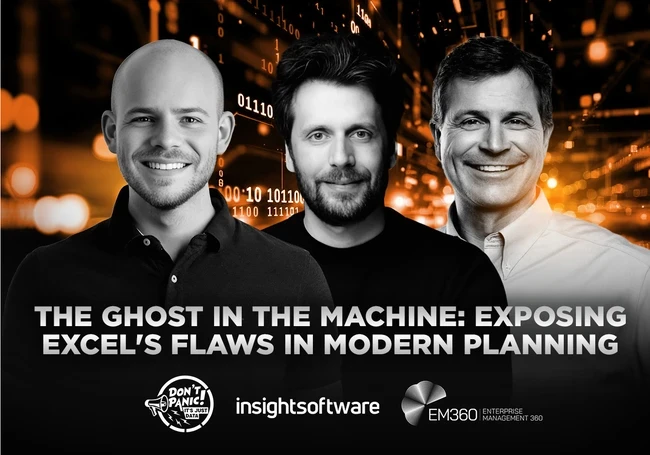 dont panic its just data podcast talks about financial agility, flaws in excel and using data for financial business success